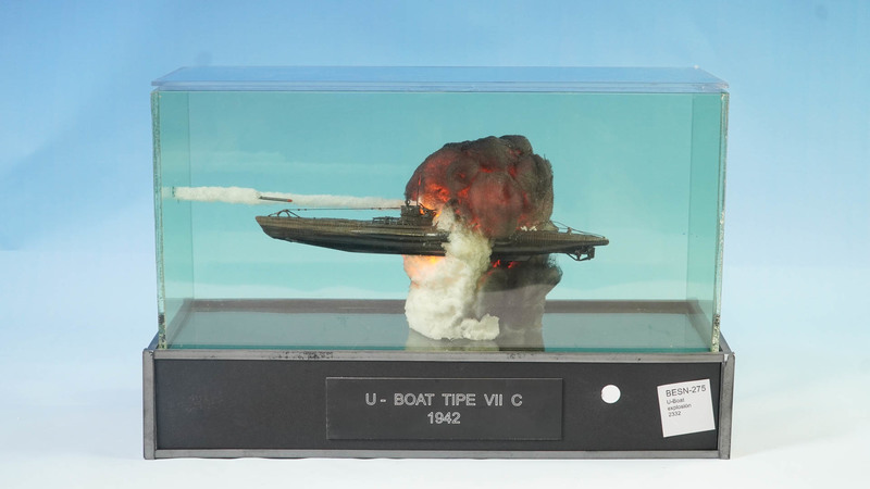 U-Boat explosión 