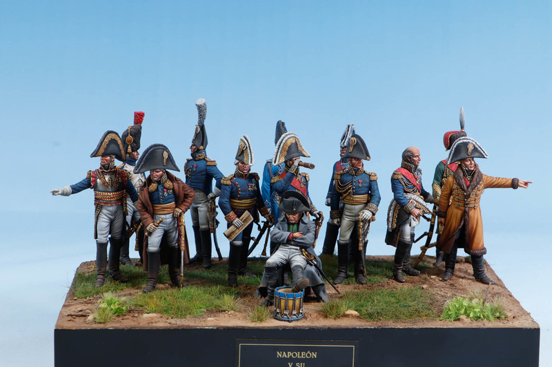 Napoleón y su estado mayor