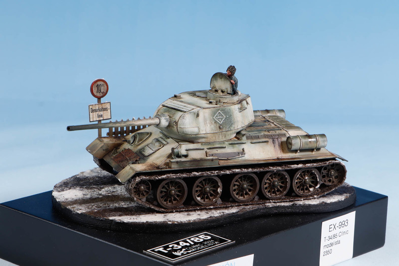 T-34/85 Clínic modelista 2024