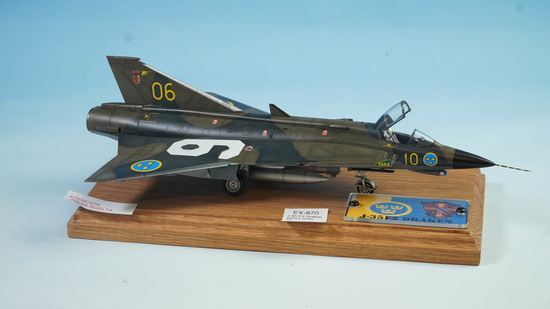 J-35 F2 Draken (Mesa Bokeron Maquetero)