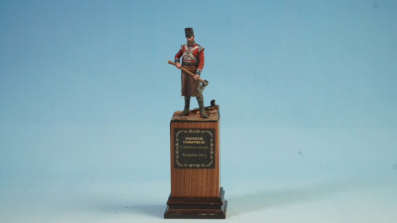 Pioneer Corporal Coldstream Guards Waterloo 1815