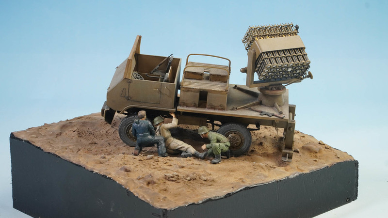 Lanzacohetes CETME L32 R6 - Camión Barreiros Comando 1/35
