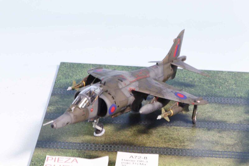 Harrier GR-3 (rojo 31) Malvinas 1982