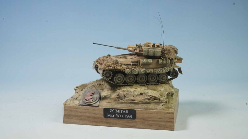 Scimitar AFV Gulf War 1991