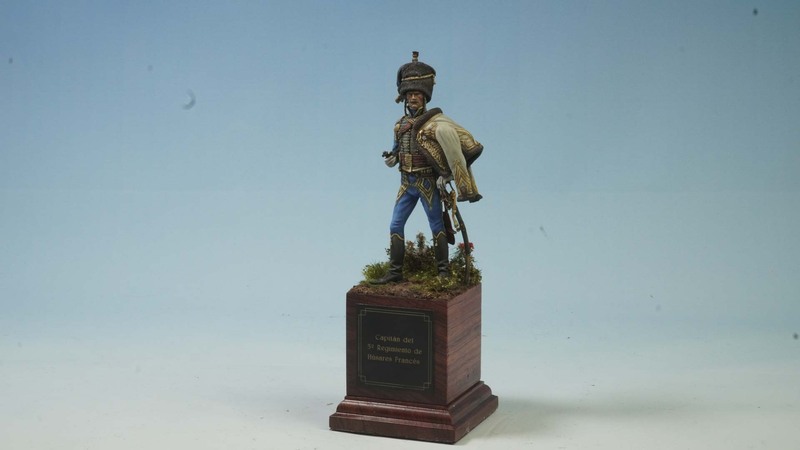 Capitán del 5° Regimiento de Húsares Francés.