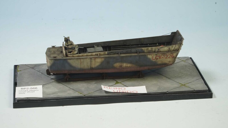 Lancha Higgins LCVP (Royal Navy - Día D)