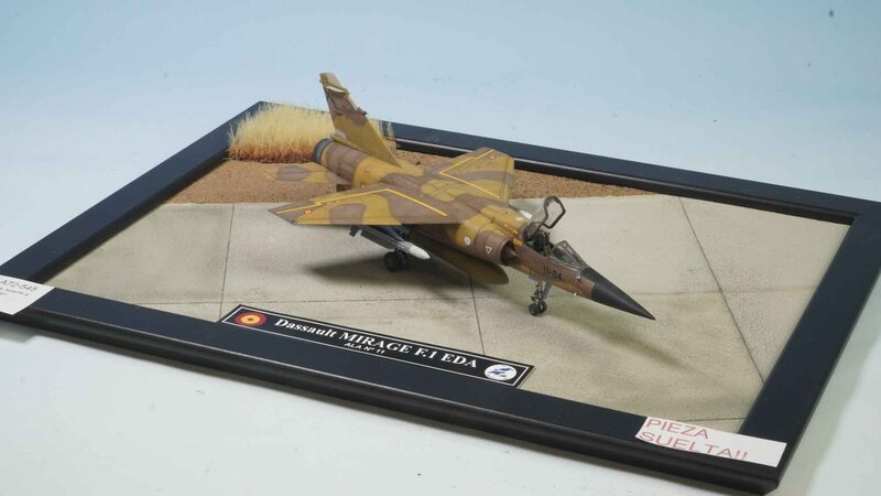 Vista, suerte y al-qatarí! Mirage F1EDA Ala 11. Special Hobby 1/72