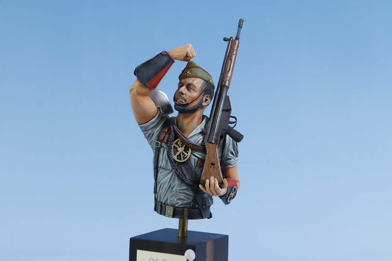 Busto Caballero Legionario - Brigada “Rey Alfonso XIII” II de la Legión