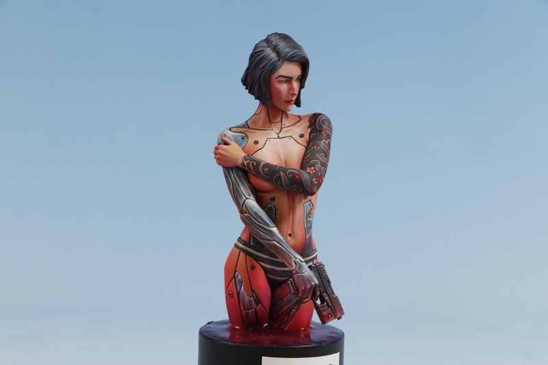 Figuras Fantasía y SCF,  nivel avanzado. Bustos.