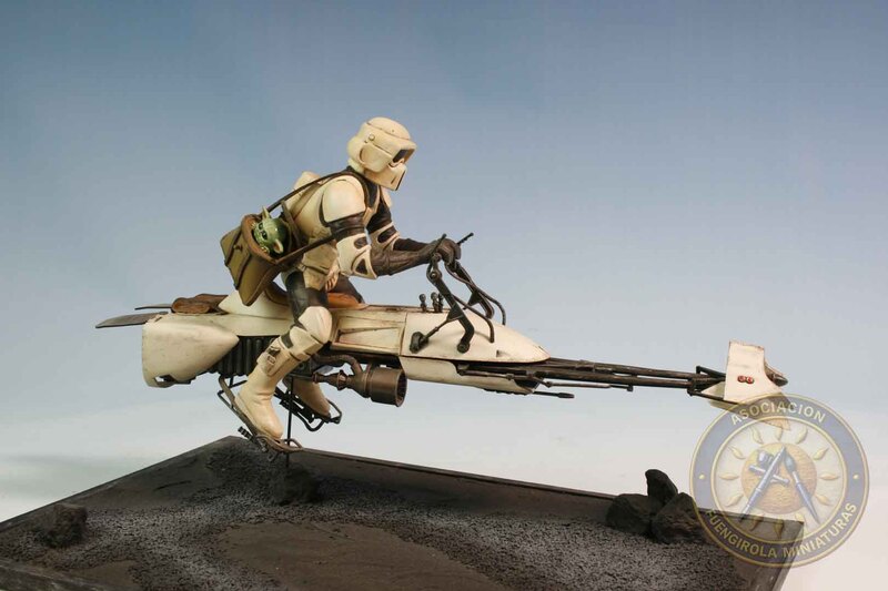 MOTO SPEEDER BIKE STAR WARS ("PELICULA STAR WARS")