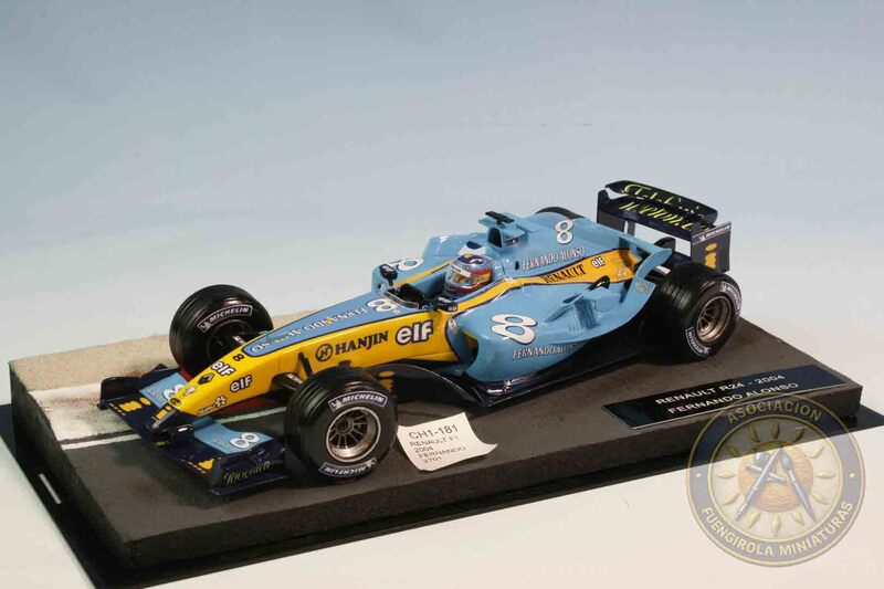 RENAULT F1 2004  FERNANDO ALONSO