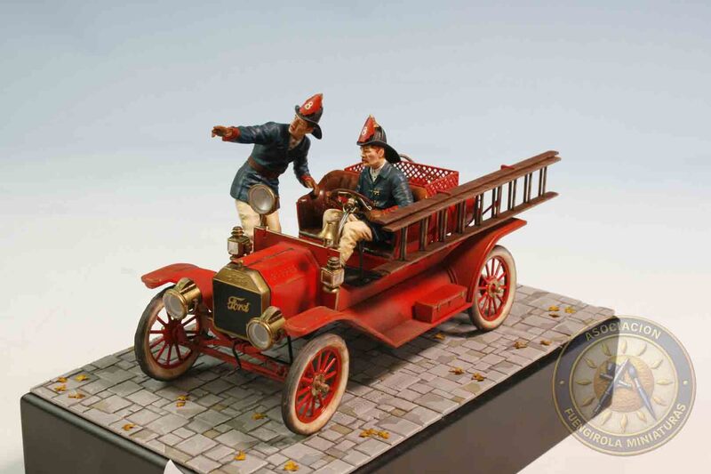 Camión de bomberos, Ford T 1914