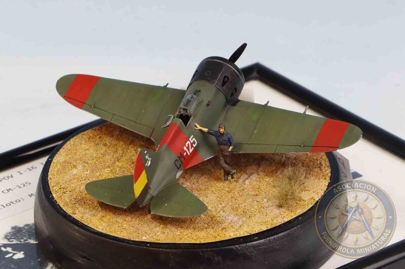 Polikarpov I-16 "Mosca" CM-125 de Manuel Zarauza Claver