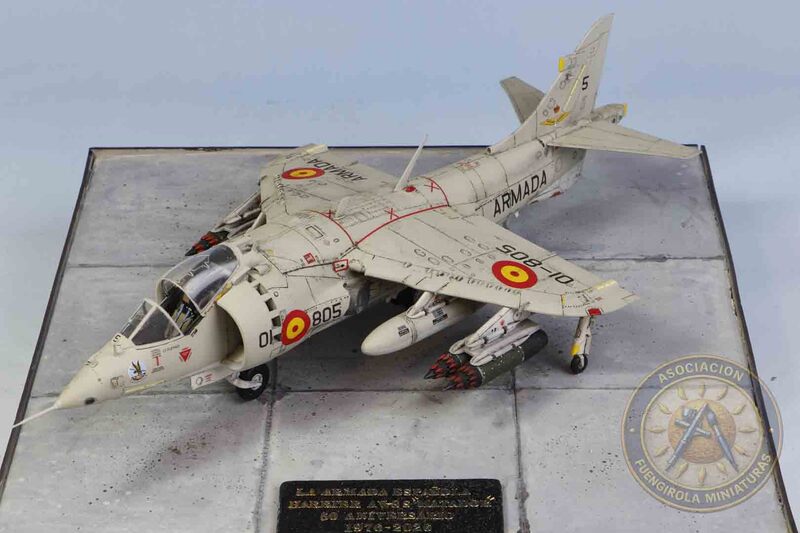Harrier AV8S Matador. Armada Española 