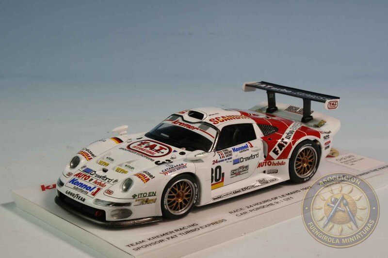 Porsche 911 GT1(Reto coches alemanes)