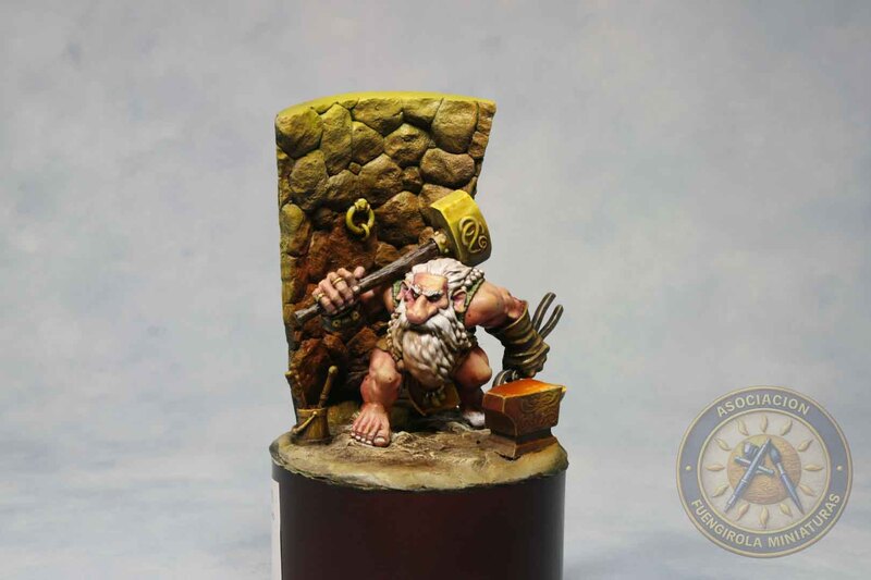 Enano Herrero Diorama