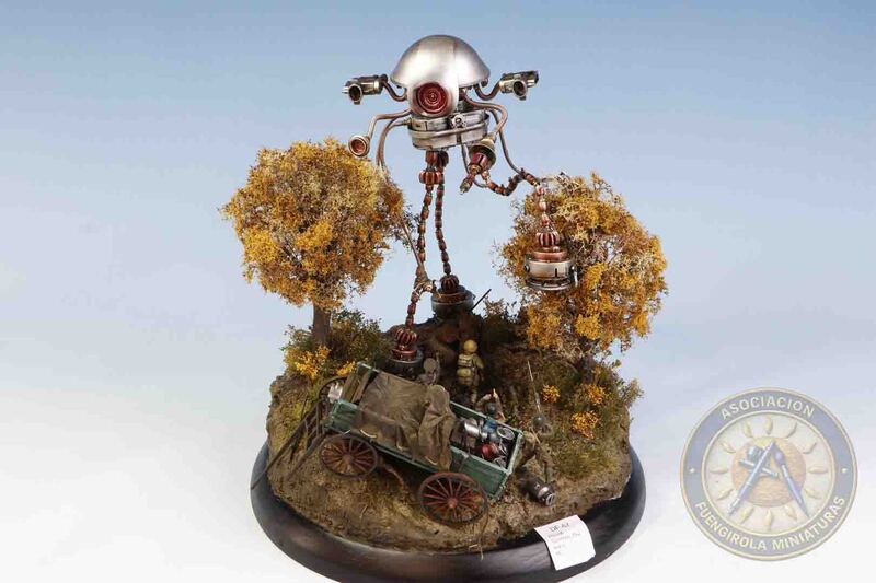 Horsell Common. The war of the worlds