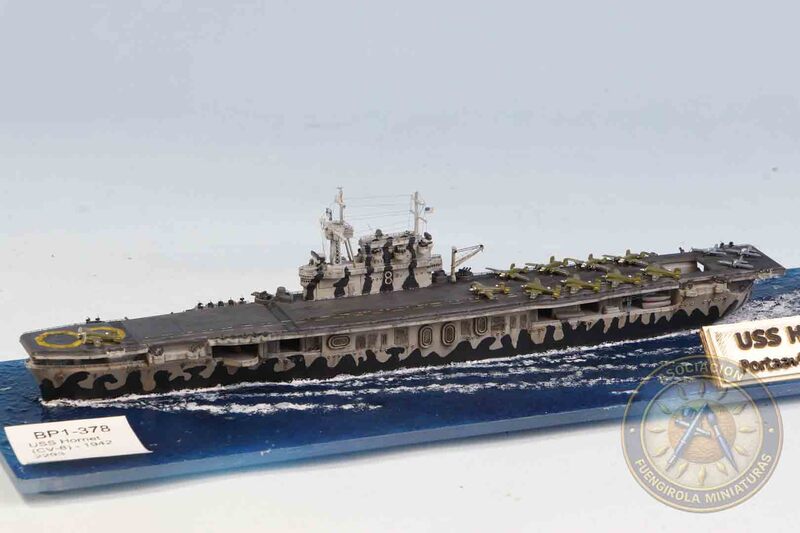 USS Hornet (CV-8) - 1942 esc. 1/1200