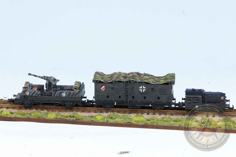 TREN DER SCHWARZE IGEL, BALCANES 1944