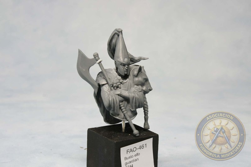 Busto elfo guardian