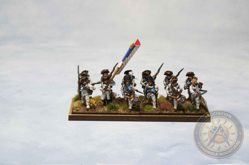 Regimiento Royal Roussillon. Guerra de los 7 años