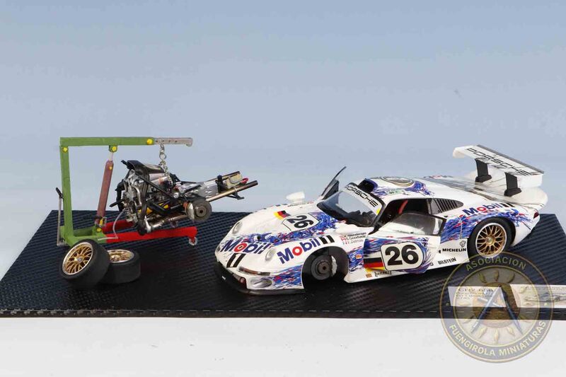 Porsche 911 GT1 (Reto coche Aleman)