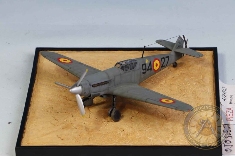 Hispano Aviacion HA 1109K 1:72 Amodel