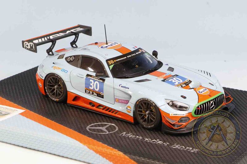 Mercedes AMG GT3 Gulf (Reto coche alemán 2026)