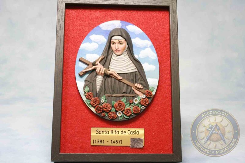 Santa Rita de Cascia (Figura Plana)