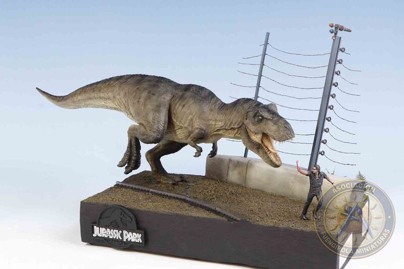 T REX PARQUE JURÁSICO