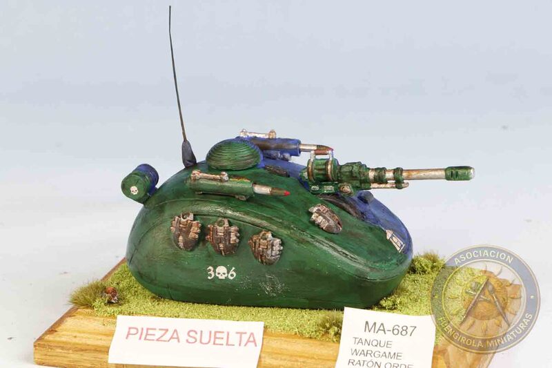 TANQUE WARGAME RATÓN ORDENADOR